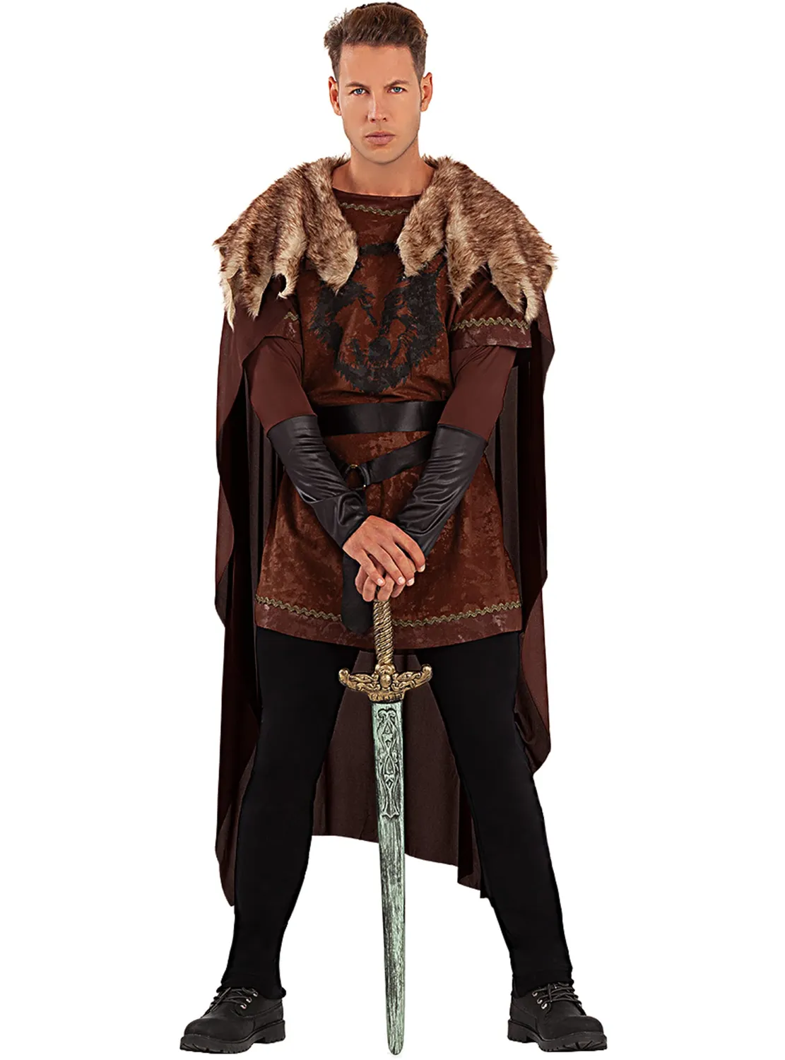 Funidelia Spada Guerriero 85 cm Arma Costume Nera PVC