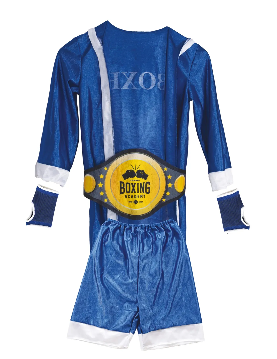 P'tit Clown Set Pugile Costume Bambino Taglia Unica Boxe