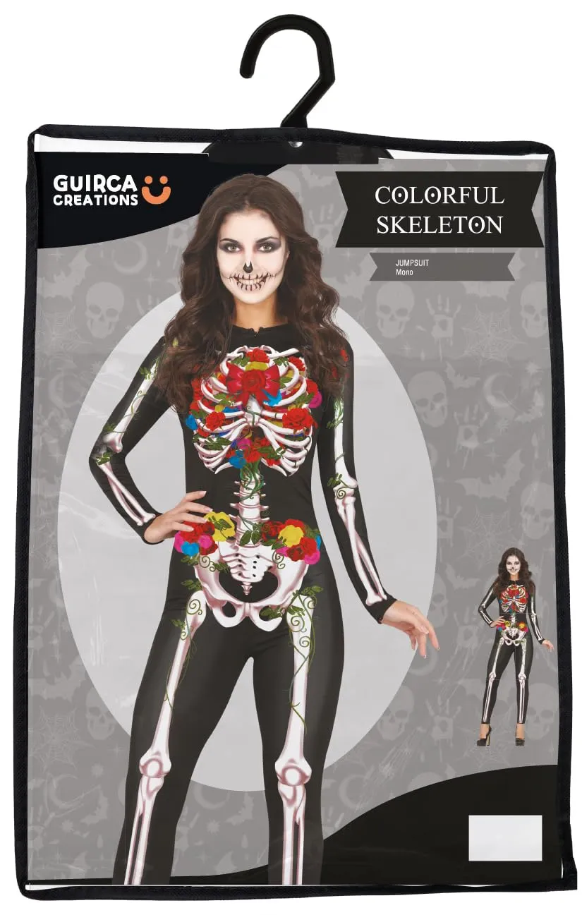 Guirca Catrina Rosa costume donna S per Halloween