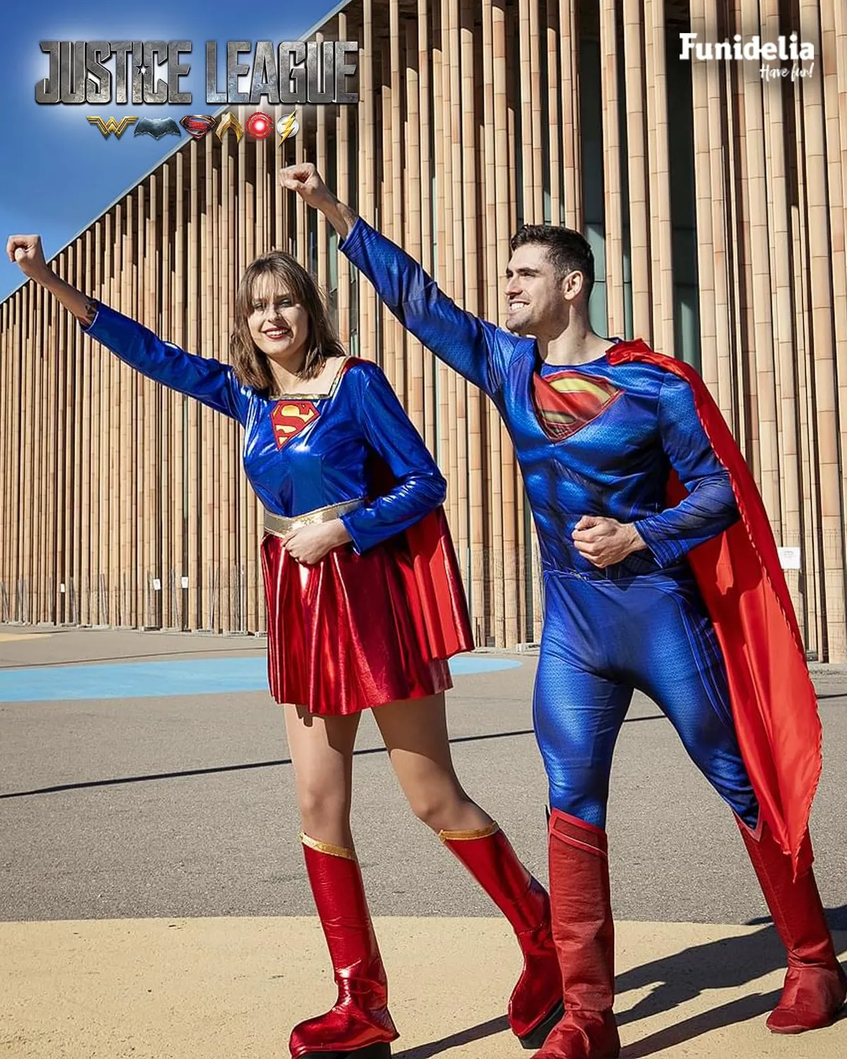Funidelia Superman costume uomo M Justice League