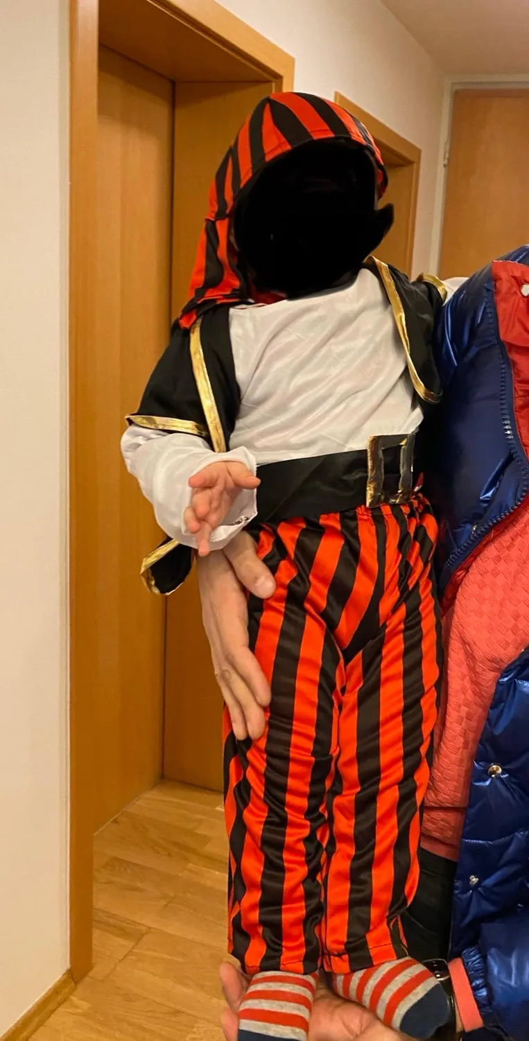 Fiestas Guirca Pirata Baby costume 12-18 mesi 5 pezzi