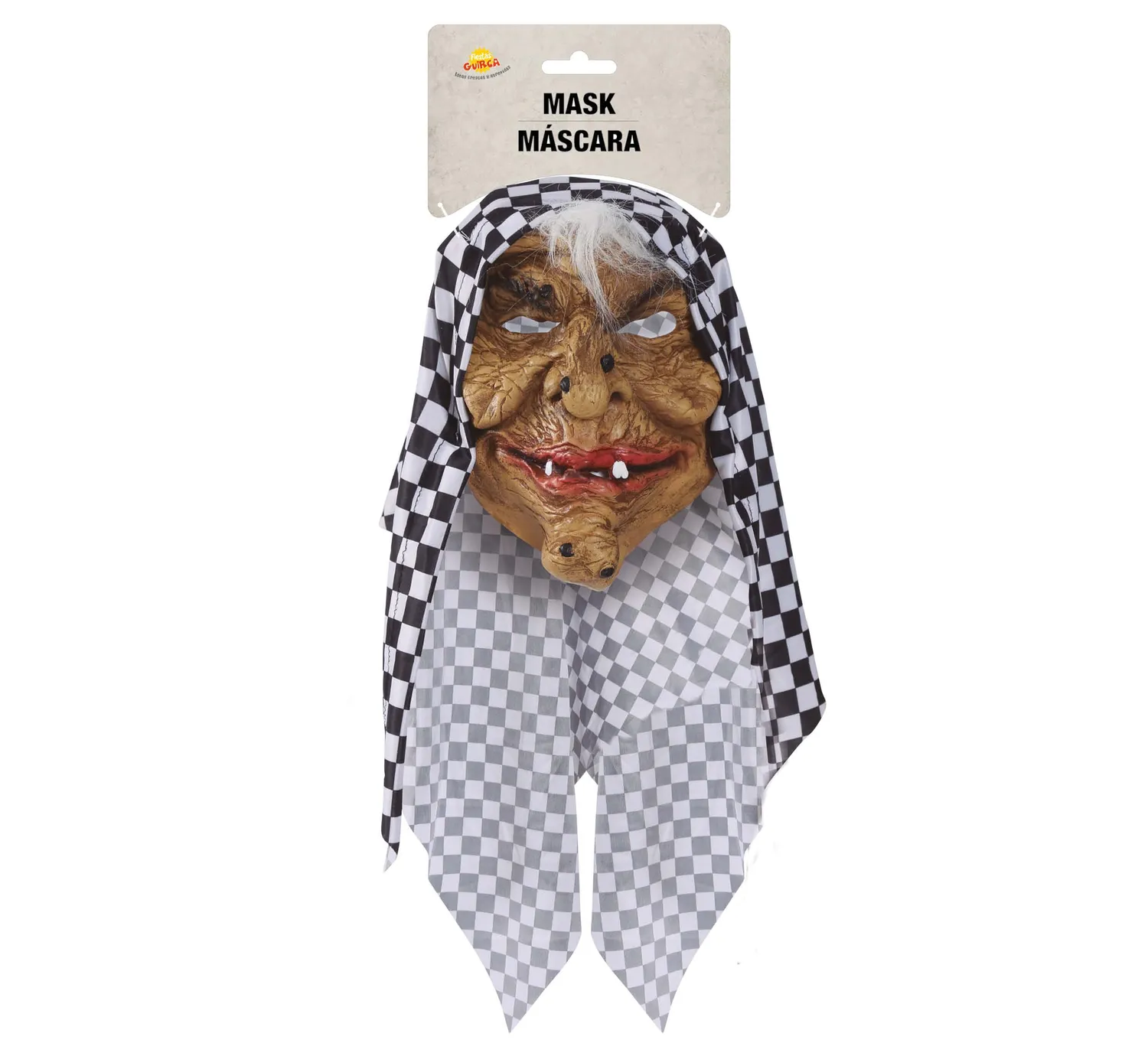 Fiestas Guirca Calavera Arlequin maschera lattice