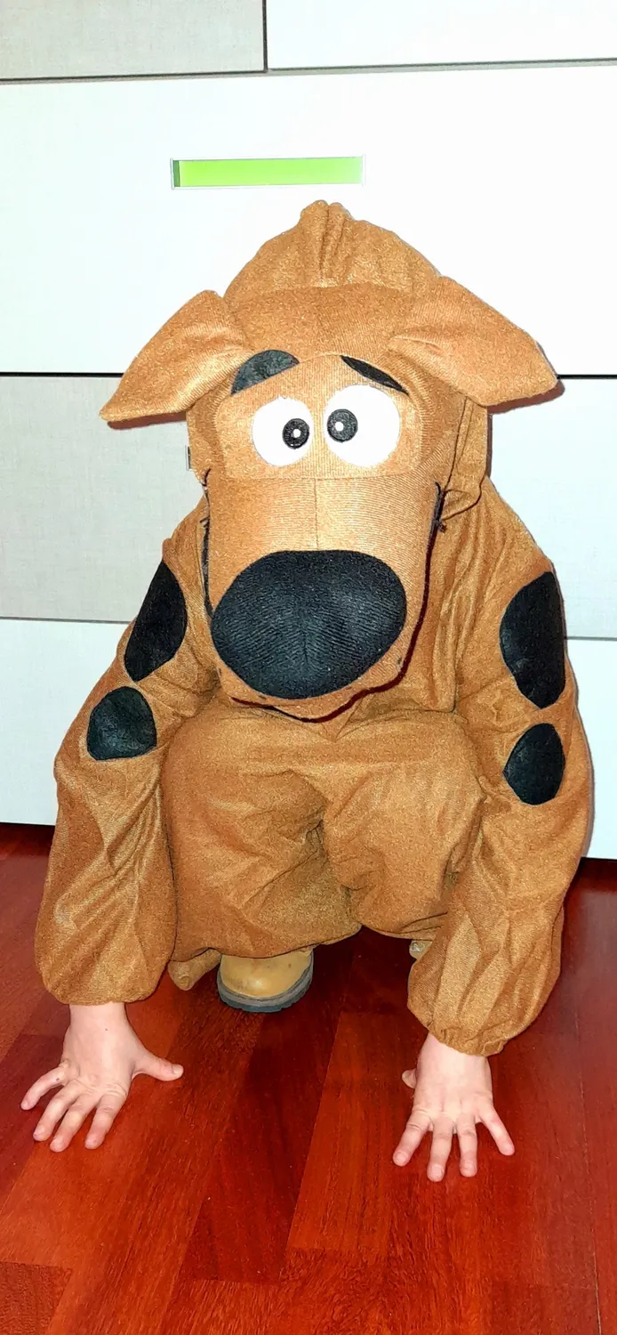 Funidelia Scooby Doo Costume Bambini 10-12 anni marrone