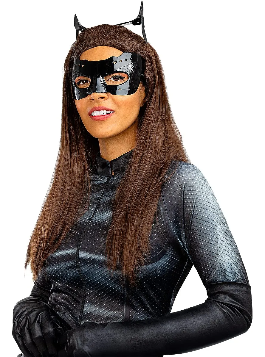 Funidelia Catwoman parrucca donna marrone sintetica