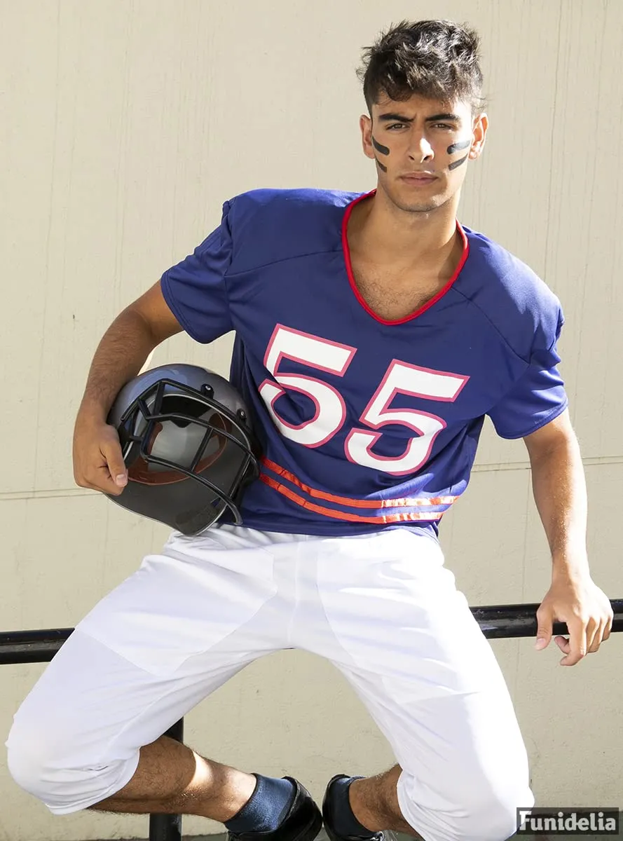 Funidelia Football Americano costume uomo XL azzurro