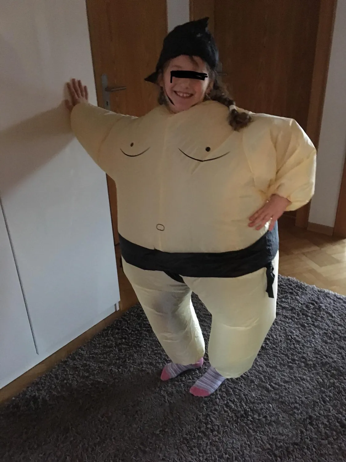 Bodysocks Costume Gonfiabile Sumo Bambini 5-11 con Ventola