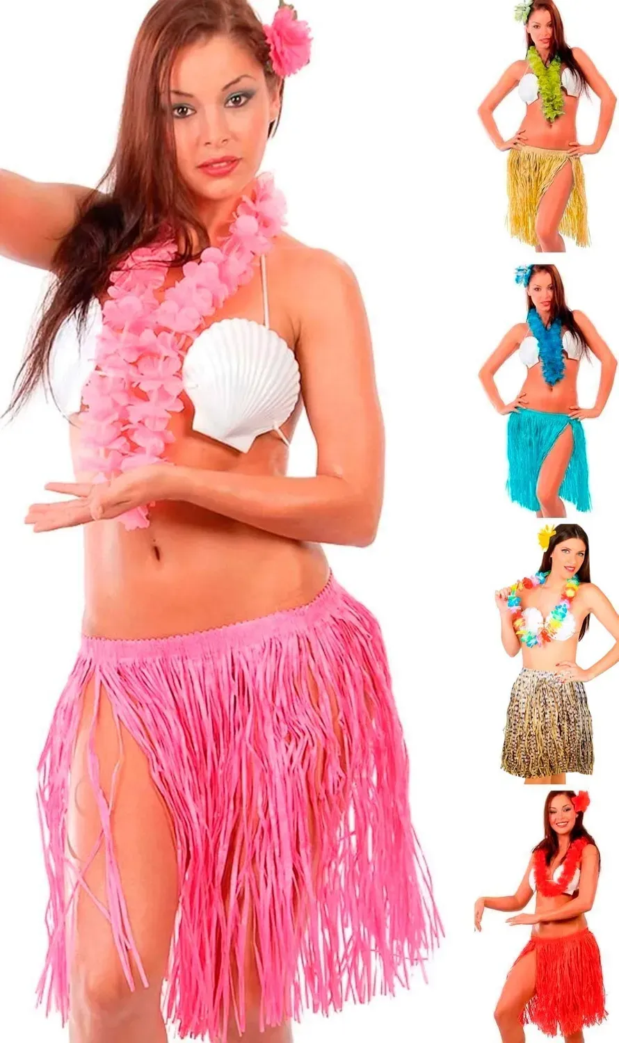 Guirca Hawaii Set 3 Pezzi Multicolore Carnevale