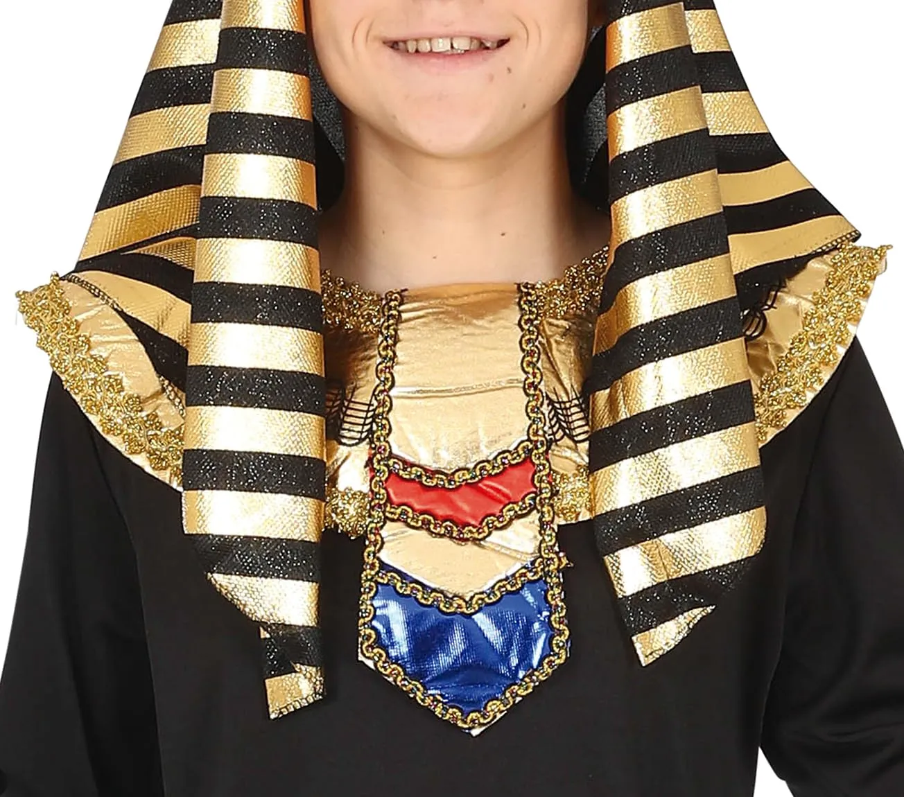 Guirca Costume Faraone Egiziano 14-16 Anni Multicolore