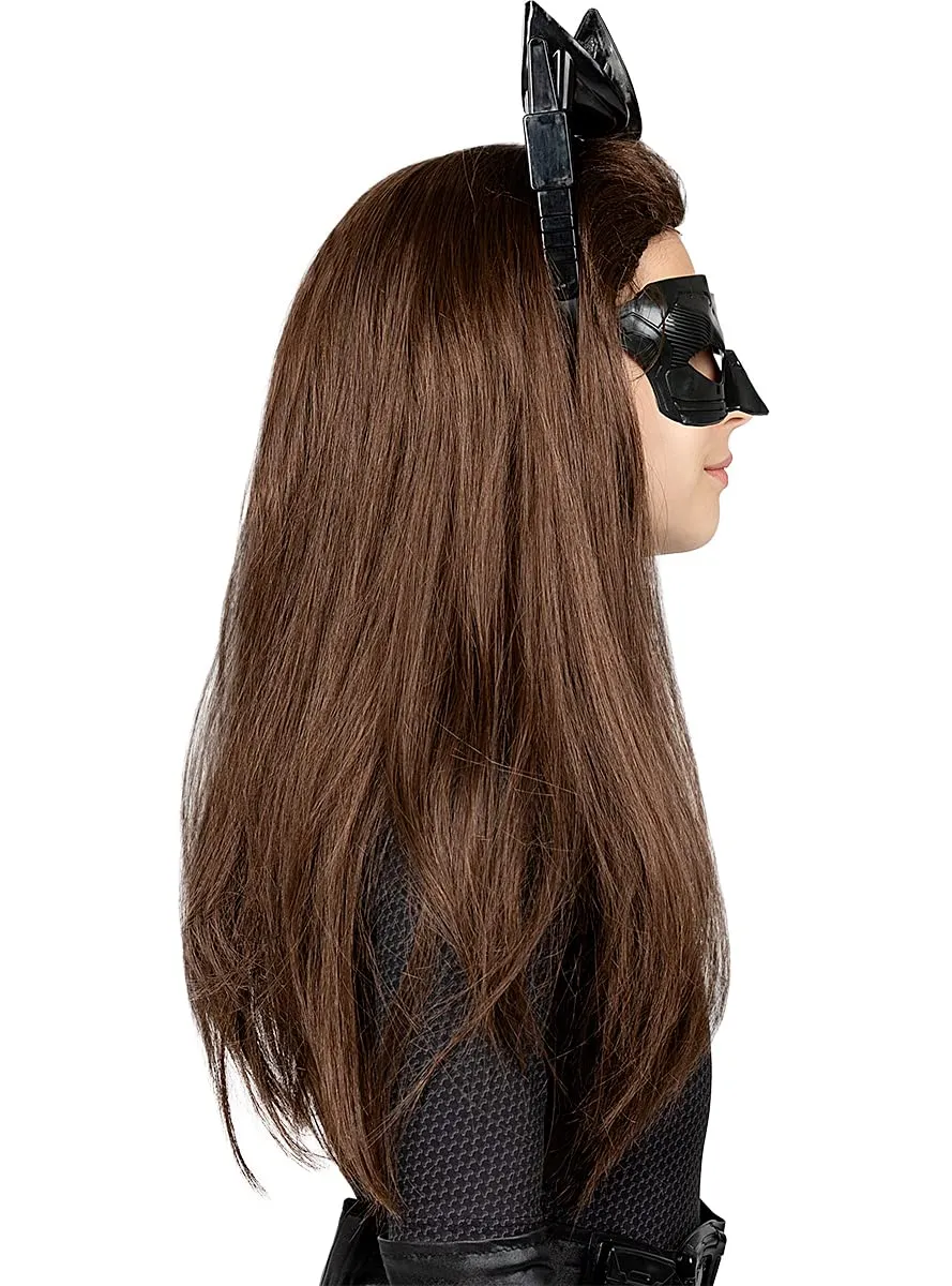 Funidelia Catwoman Parrucca Bambina Marrone Ufficiale