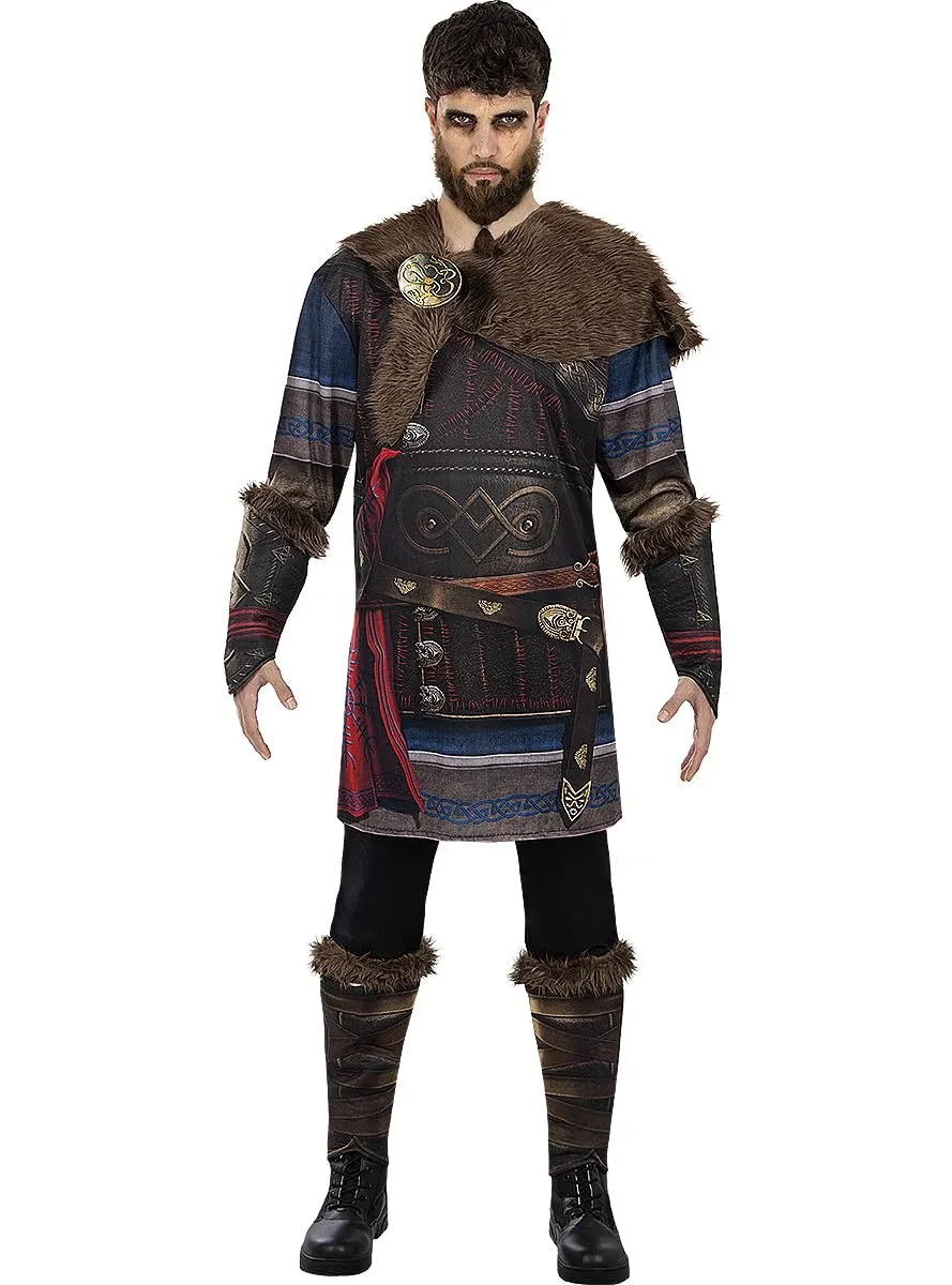 Funidelia Eivor Valhalla costume uomo S-M grigio