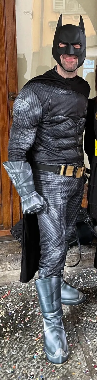 Funidelia Costume Batman Uomo M Lega della Giustizia