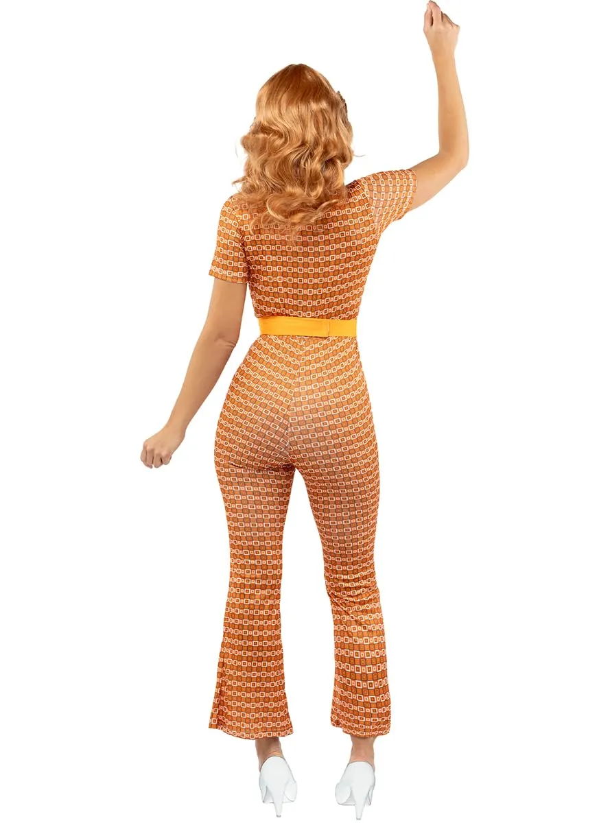 Funidelia Anni 70 costume disco donna arancione S