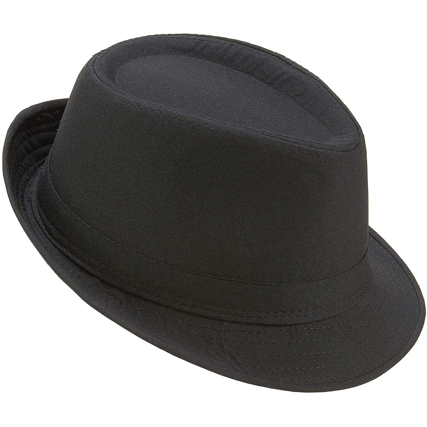 P'tit Clown Borsalino cappello adulto righe nero bianco