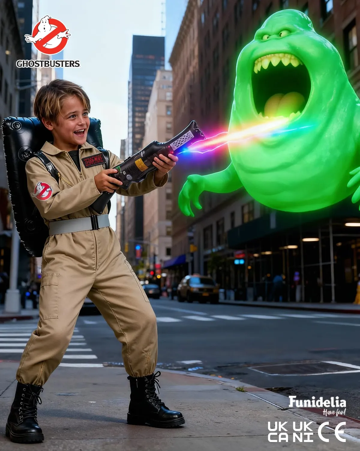 Funidelia Ghostbusters costume bambini 10-12 anni tuta