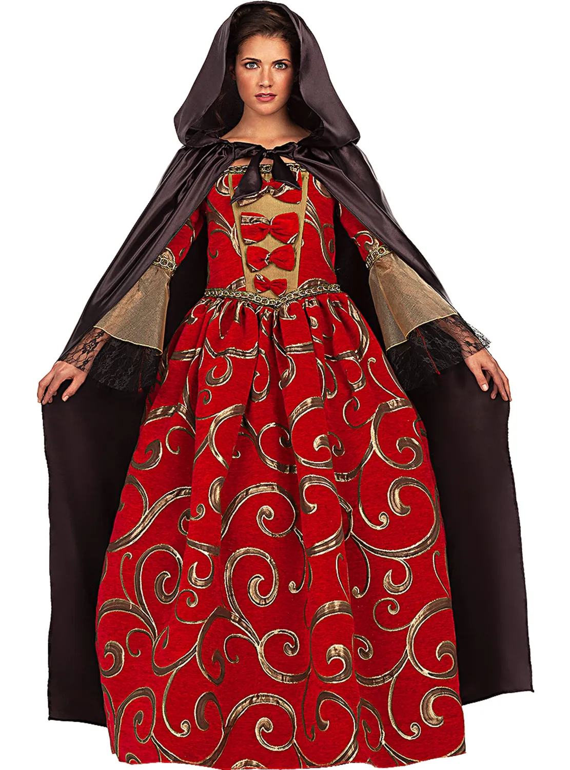 Funidelia Original & Fun Mantello Costume Nero 5 Strati