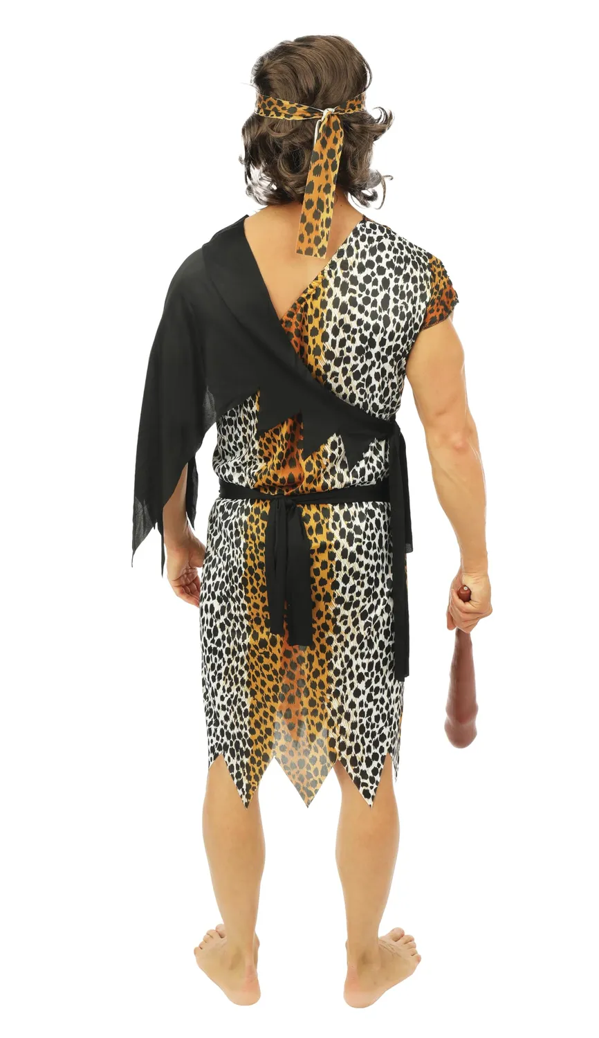 P'tit Clown Uomo delle Caverne costume adulto L-XL poliestere