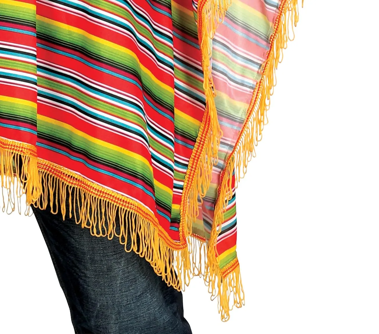 Guirca poncho messicano costume taglia unica