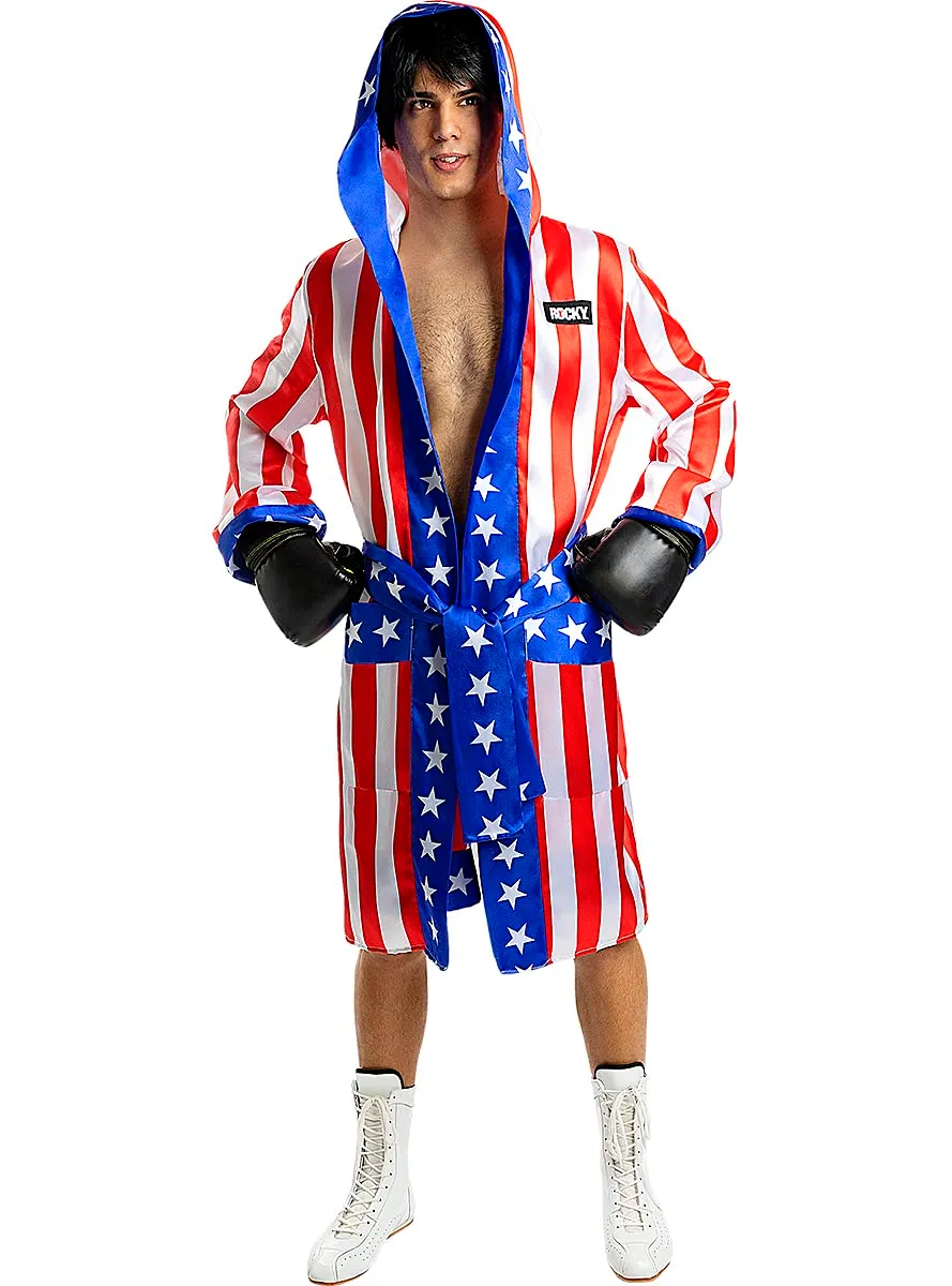 Funidelia Vestaglia Rocky uomo XL azzurra boxe