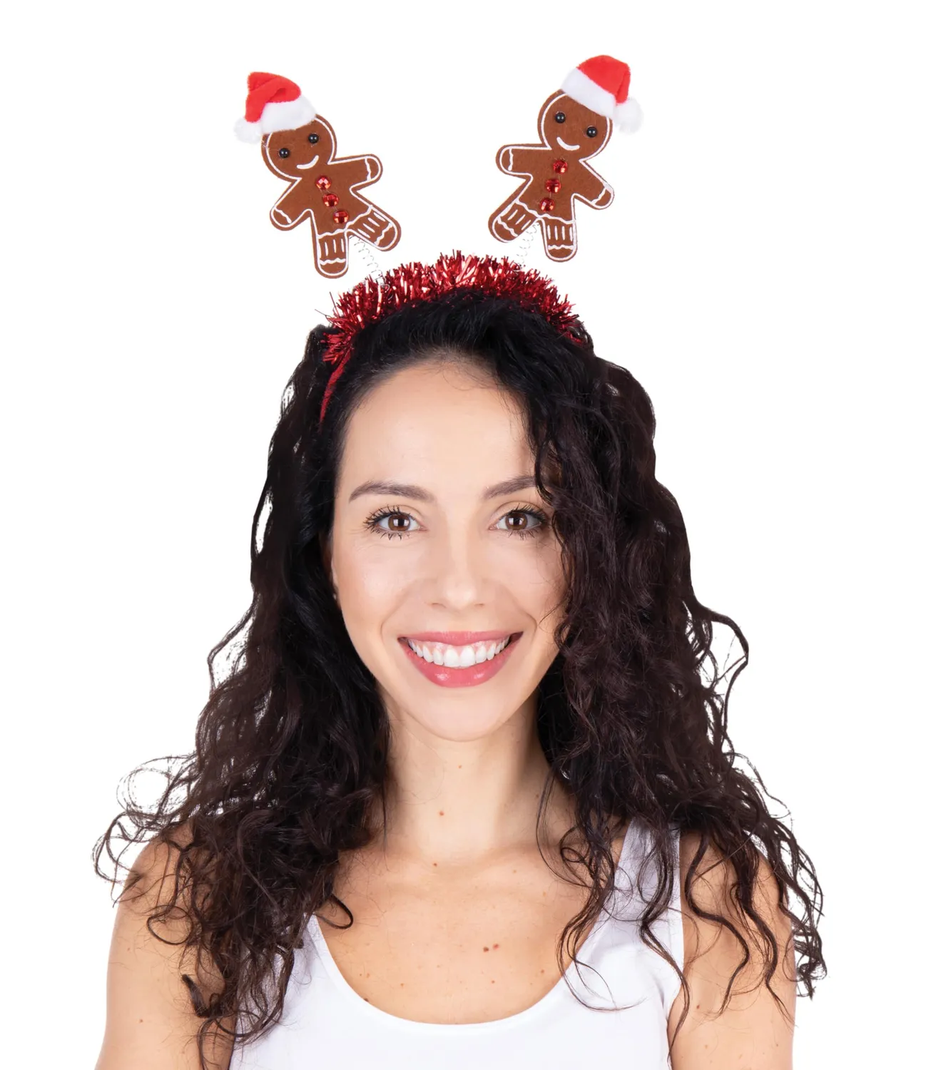 P'tit Clown re22777 cerchietto capelli pan di zenzero rosso