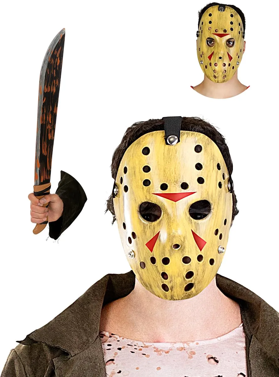 Funidelia Jason Venerdì 13 Costume Uomo L con Maschera