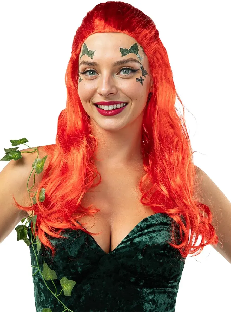 Funidelia Poison Ivy parrucca donna rossa ufficiale