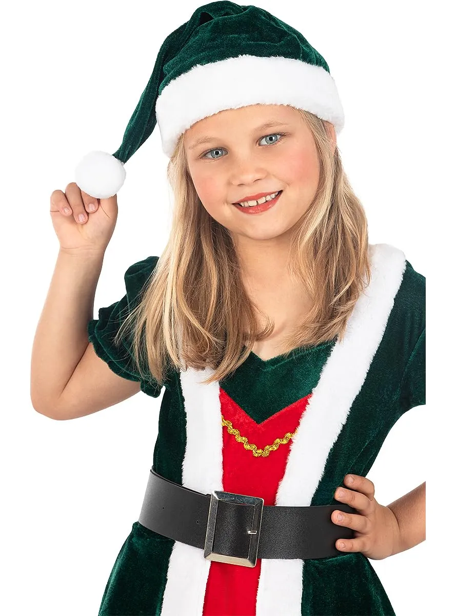 Funidelia Elfa Deluxe costume bambina verde 5-6 anni
