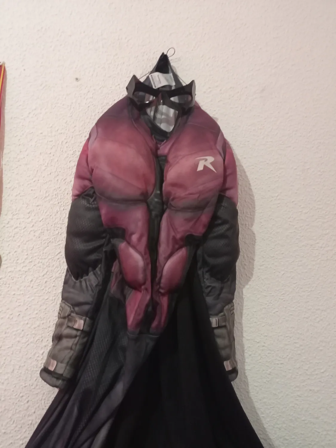 Funidelia Robin Arkham Knight costume uomo S nero