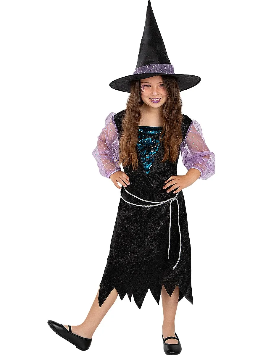 Funidelia Strega Classica costume bambina nero Halloween