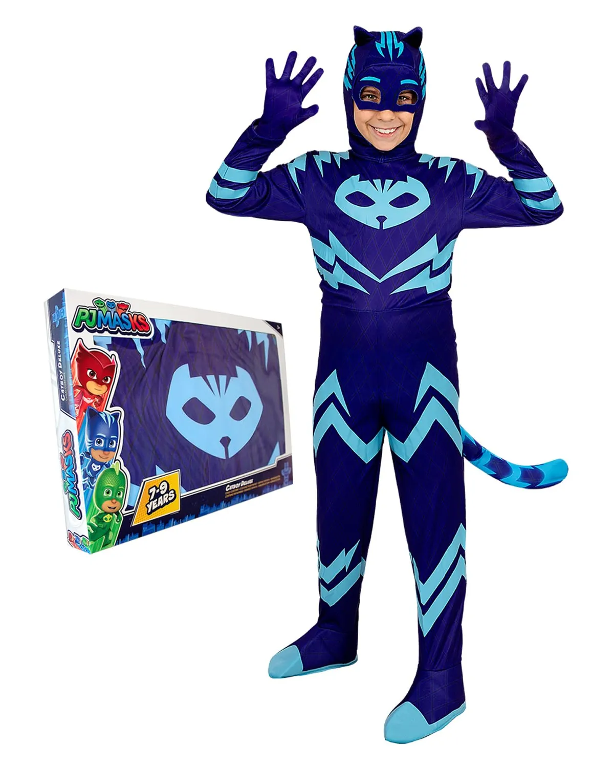 Funidelia Gattoboy PJ Masks Bambino 5-6 Anni Blu