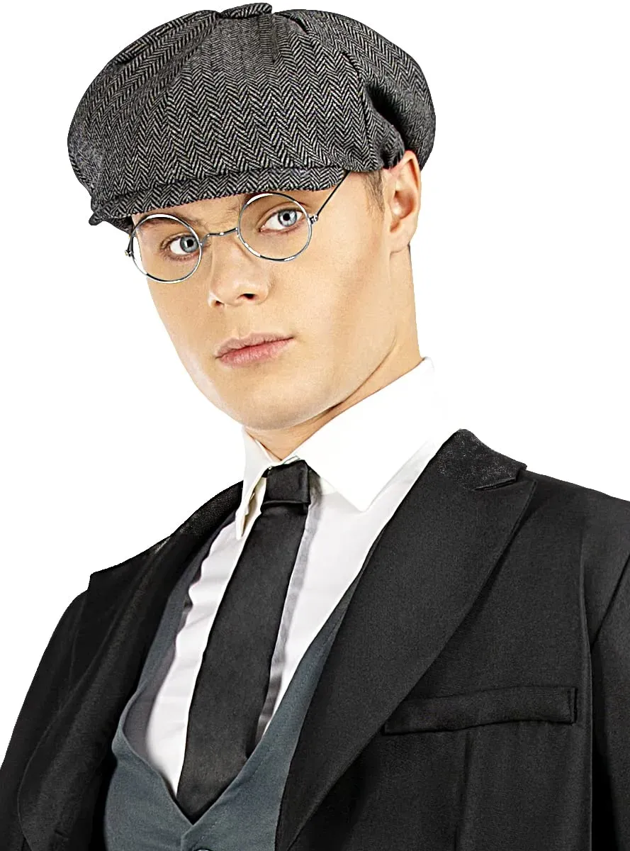 Funidelia Peaky Blinders Tommy Shelby kit berretto occhiali