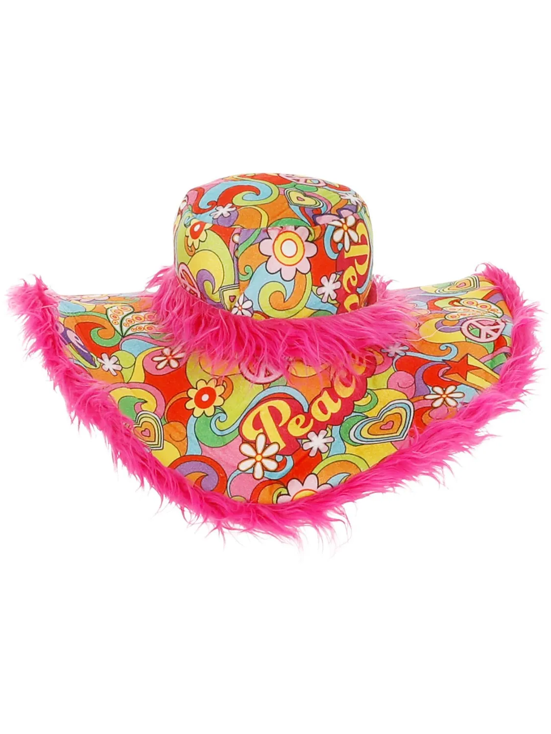Smiffys Summer of Love cappello hippie fiori anni 60