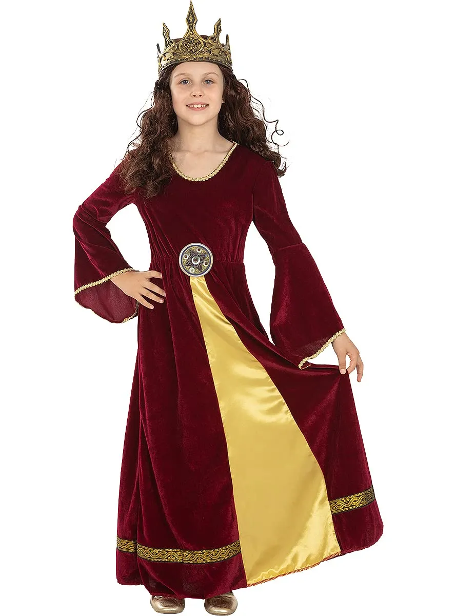 Funidelia Lady Ginevra costume bambina 3-4 anni porpora