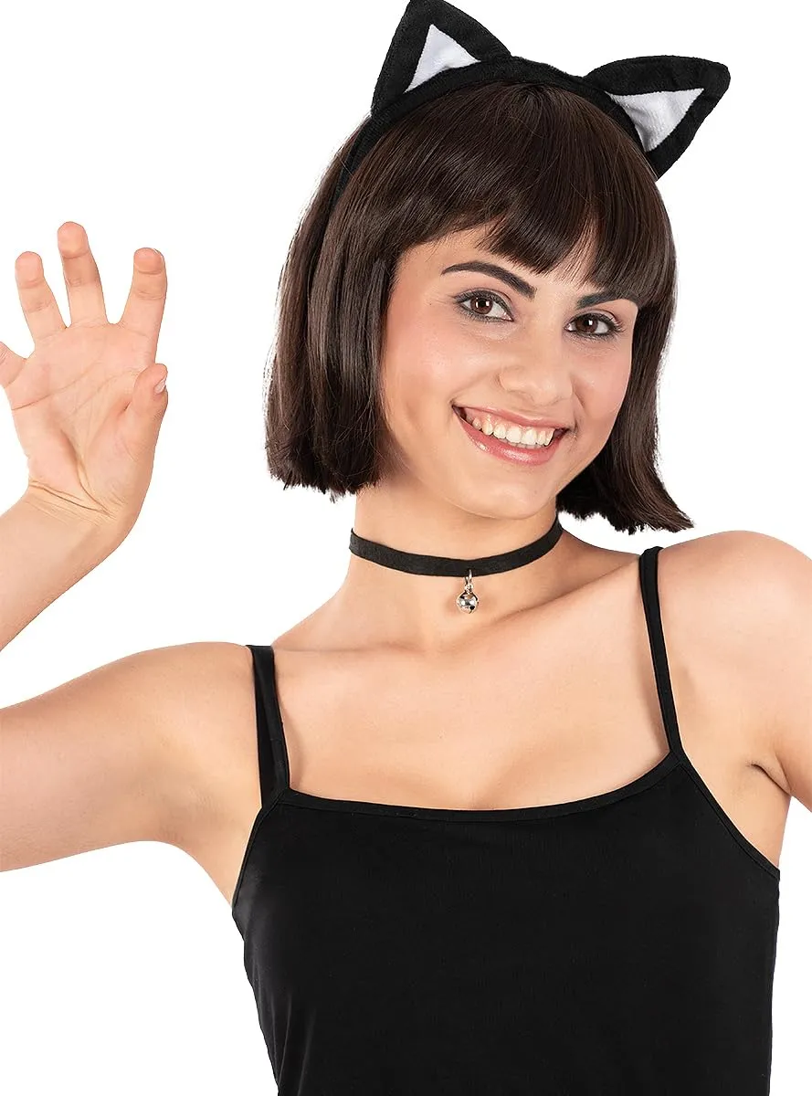 Funidelia Gatto kit accessori nero adulto