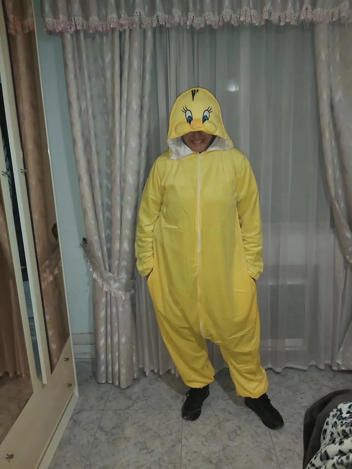 Funidelia Looney Tunes Tweety costume adulto giallo