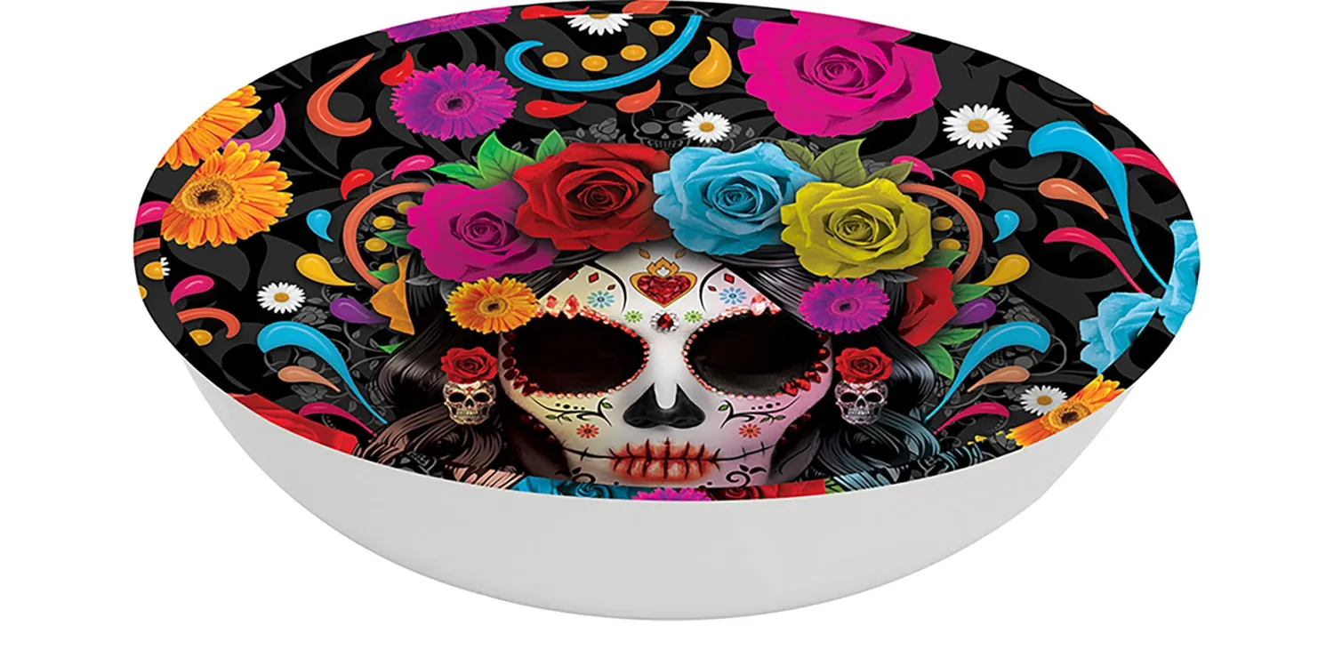 Guirca Hawaii ciotola festa PVC 32 cm multicolore