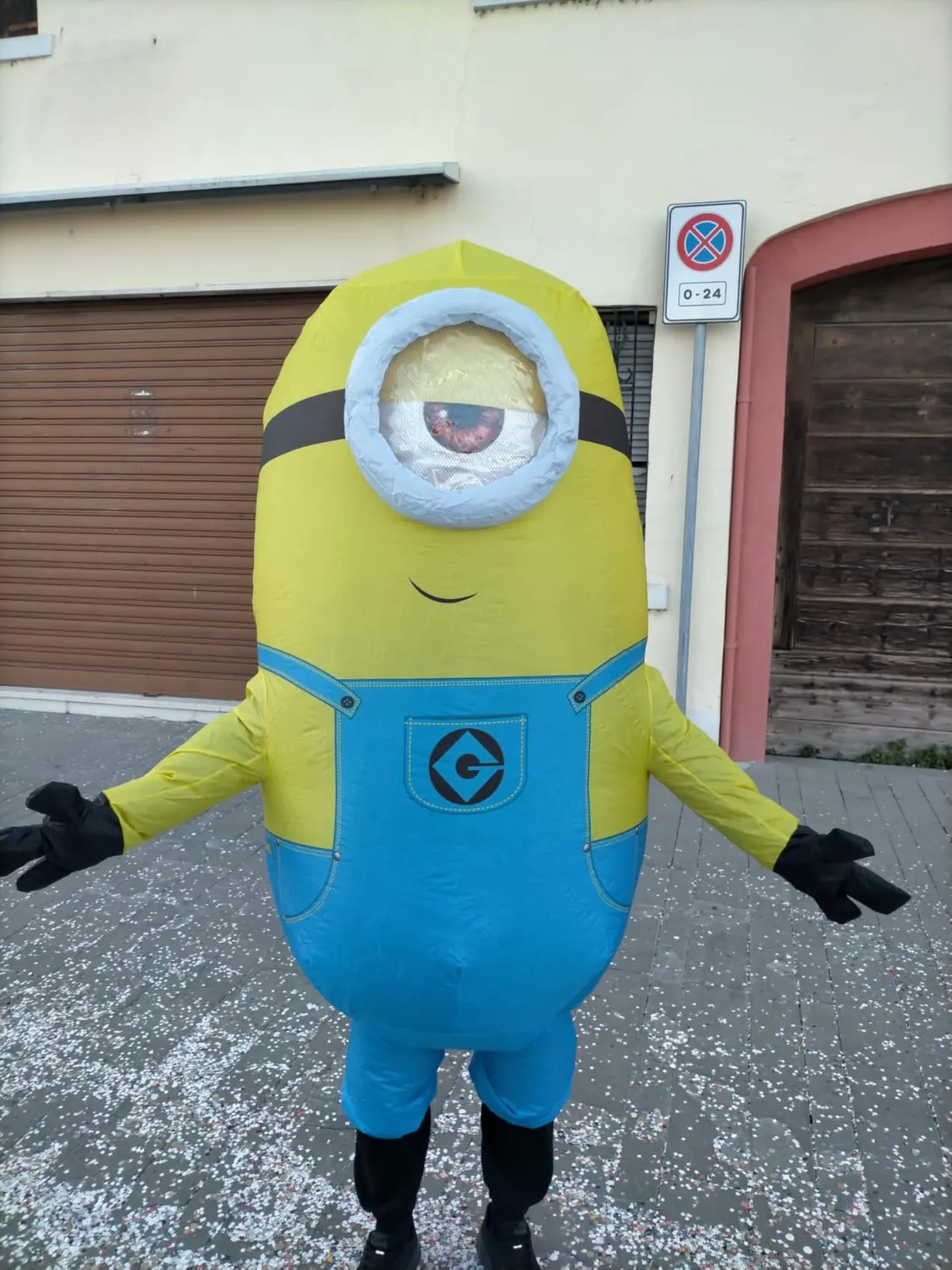 Funidelia Minions costume gonfiabile adulto taglia unica