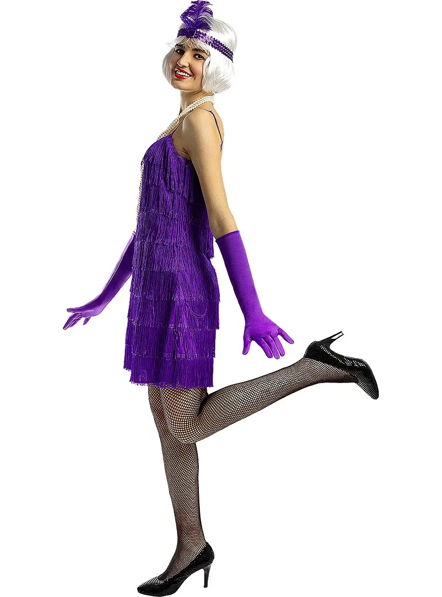 Funidelia Charleston anni 20 costume donna viola taglia S