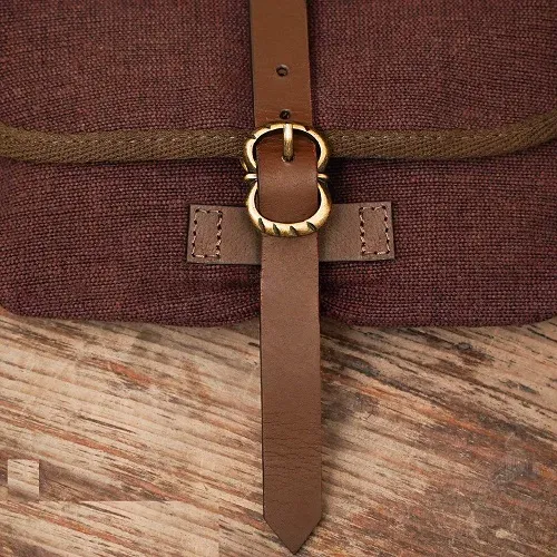 Fibbie Cintura Ottone Doppio Anello 1,7 cm Set 5 Pezzi