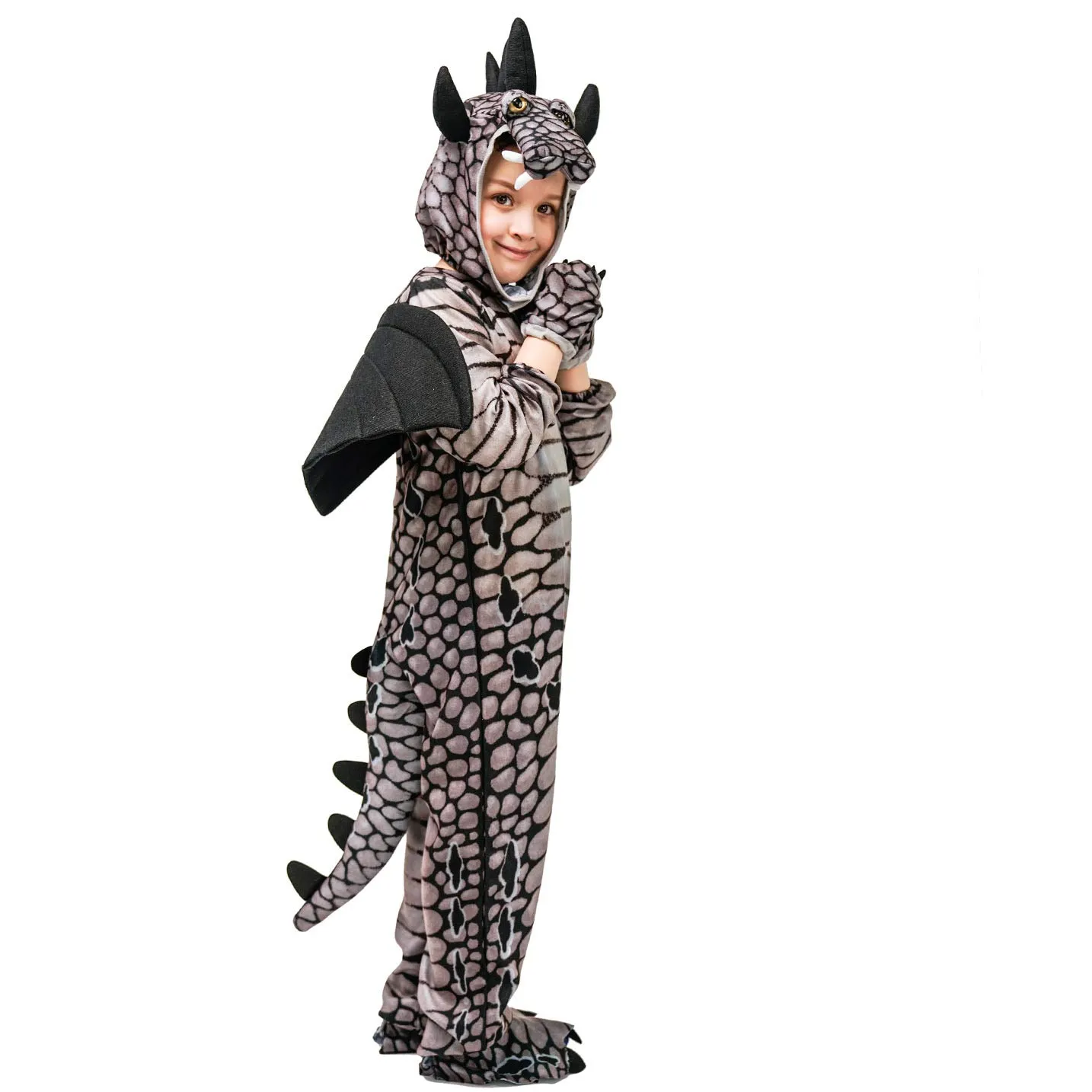 SEA HARE Stegosaurus costume dinosauro bambini 4-6 anni