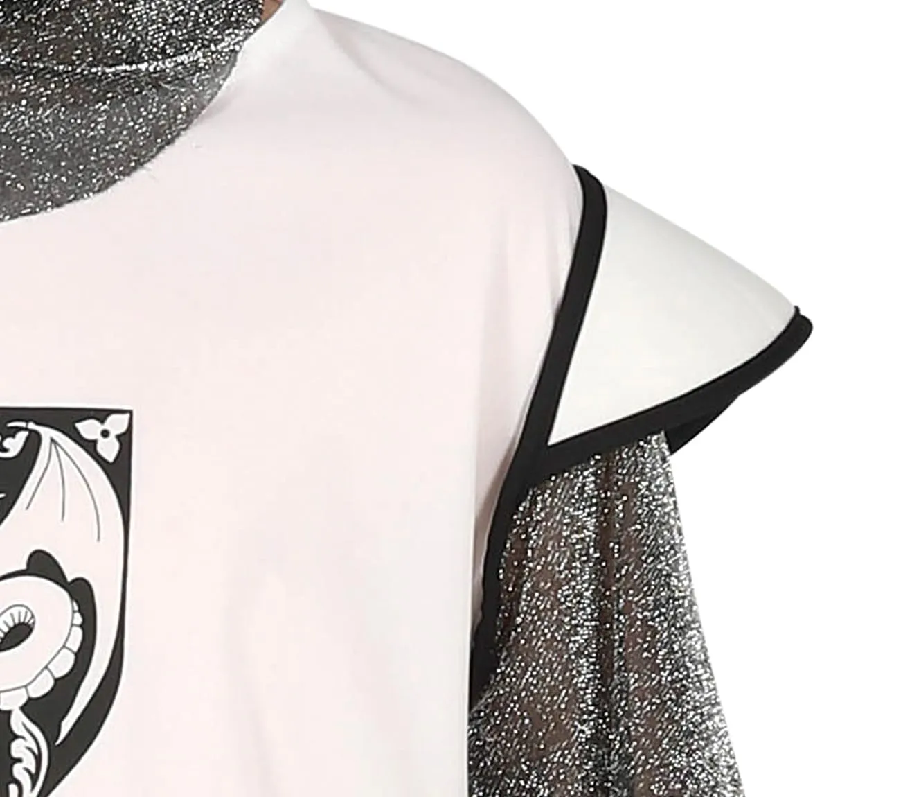 Fiestas Guirca Cavaliere Medievale Drago Costume Bambini