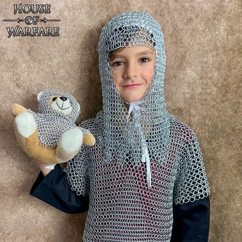 La Bottega di Merlino Camaglio Bambino Viso a V Acciaio 10 mm