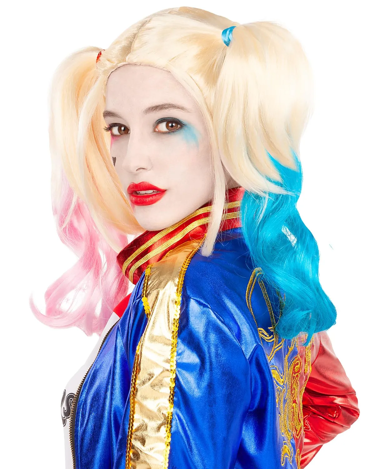 Funidelia Harley Quinn Suicide Squad Parrucca Gialla