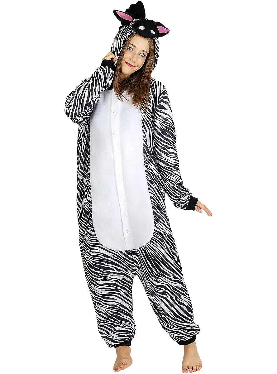 Funidelia zebra onesie costume S-M multicolore