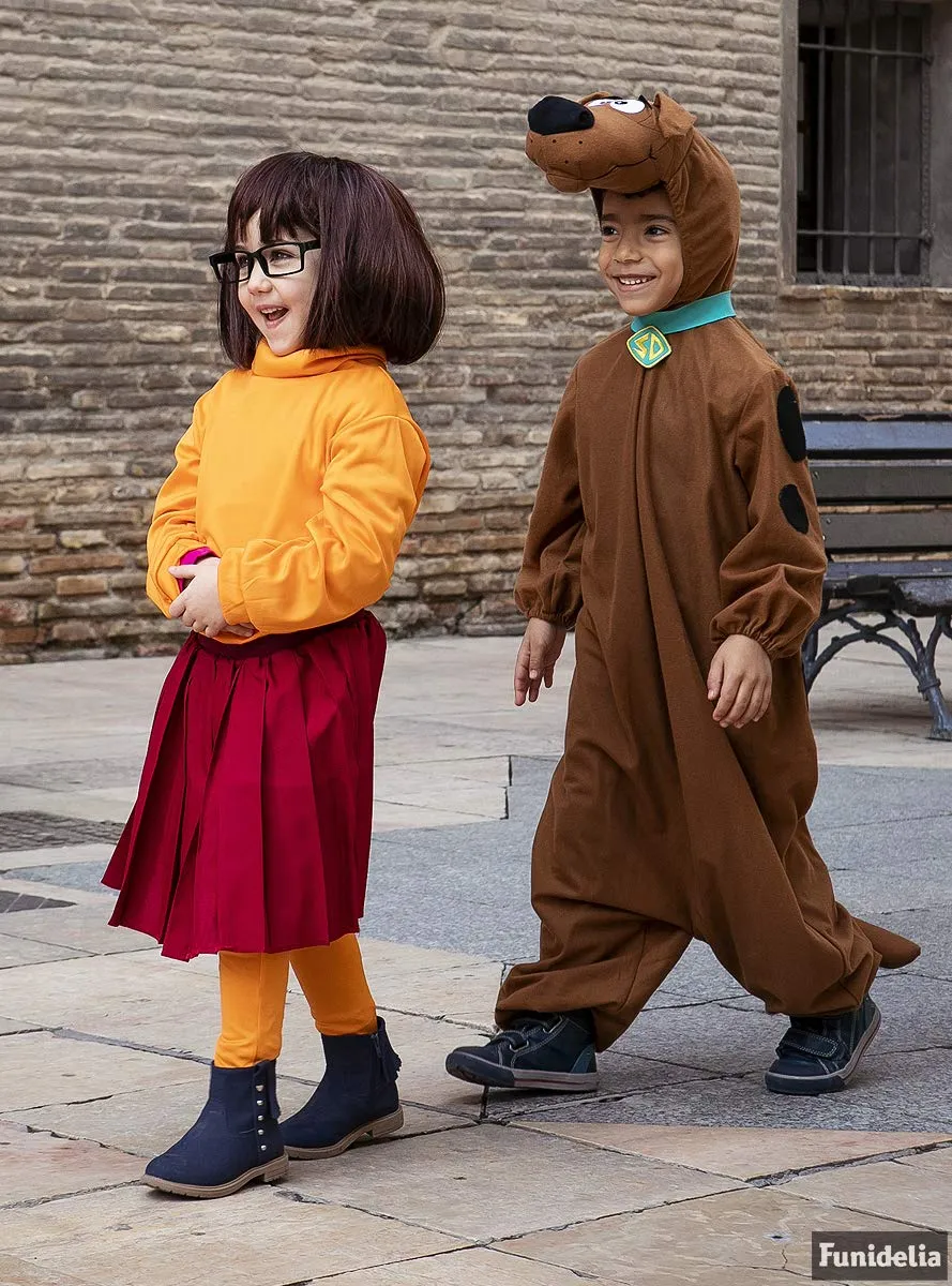 Funidelia Velma Scooby Doo costume bambina 10-12 anni arancione