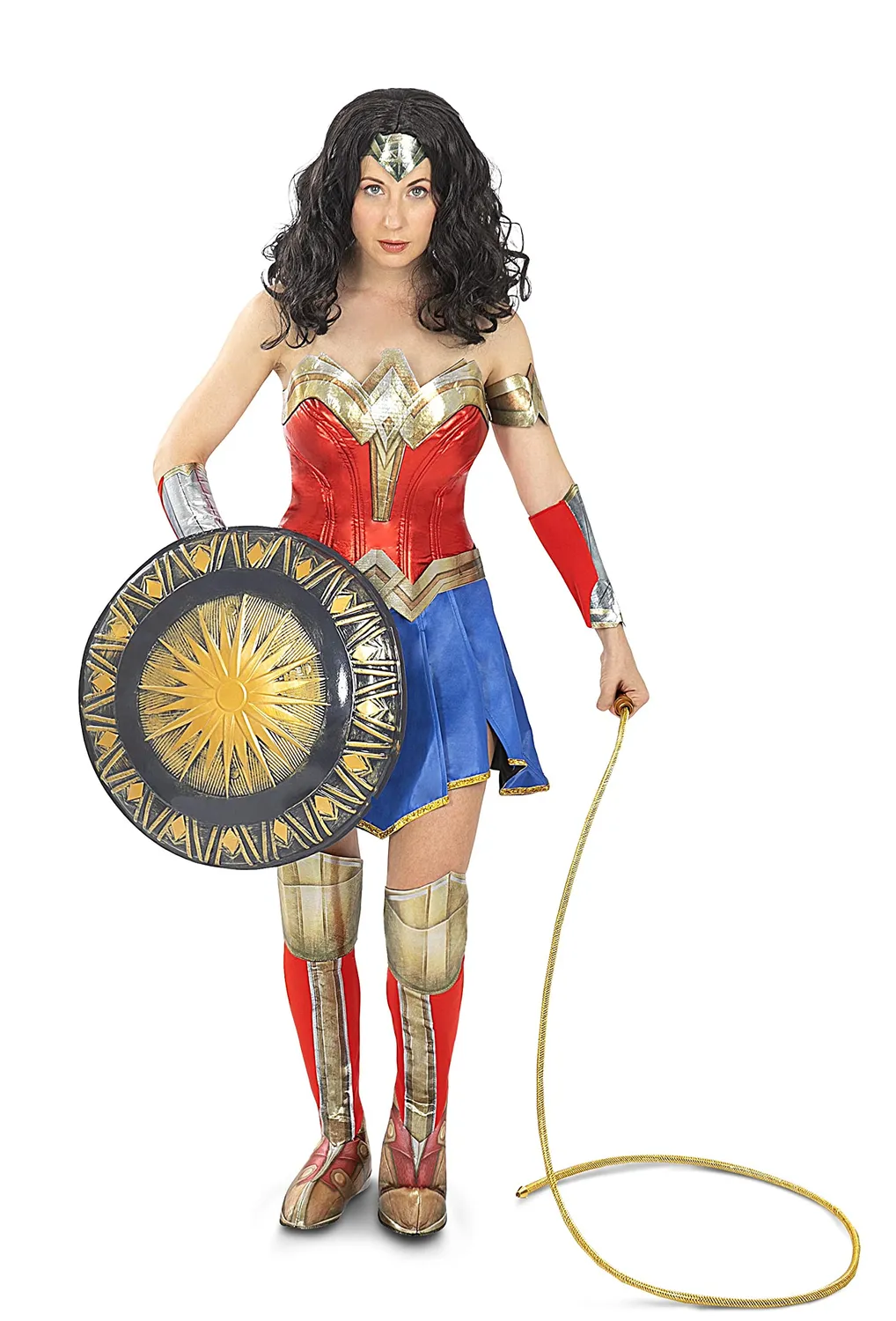 Funidelia Wonder Woman scudo rosso accessorio costume