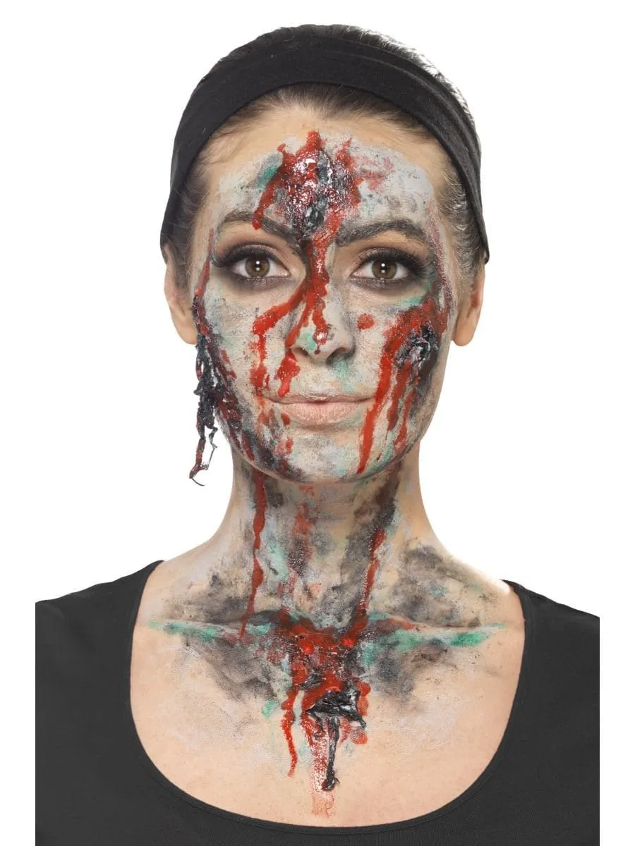 Smiffys Zombie Liquid Latex Kit trucco zombie 4 vasetti