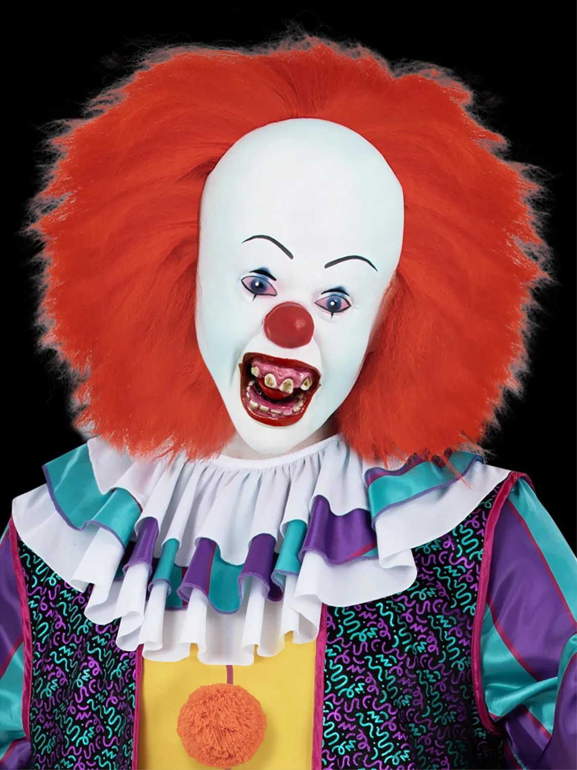 Smiffys IT Classic 1990 maschera Pennywise lattice