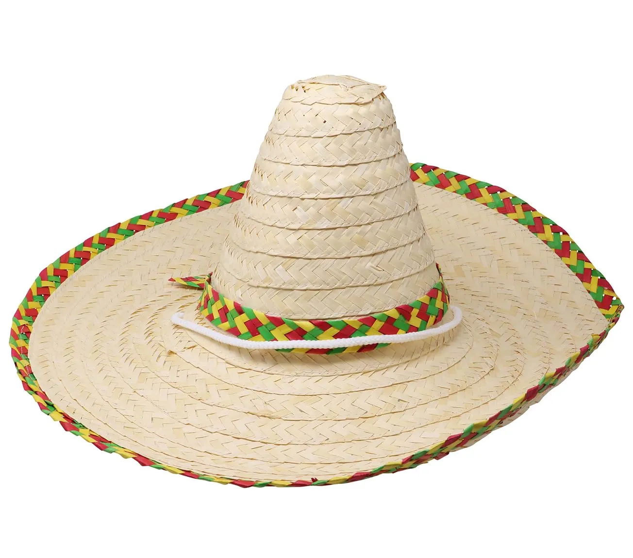 Fiestas Guirca Cappello Messicano Paglia Chiaro 50 cm