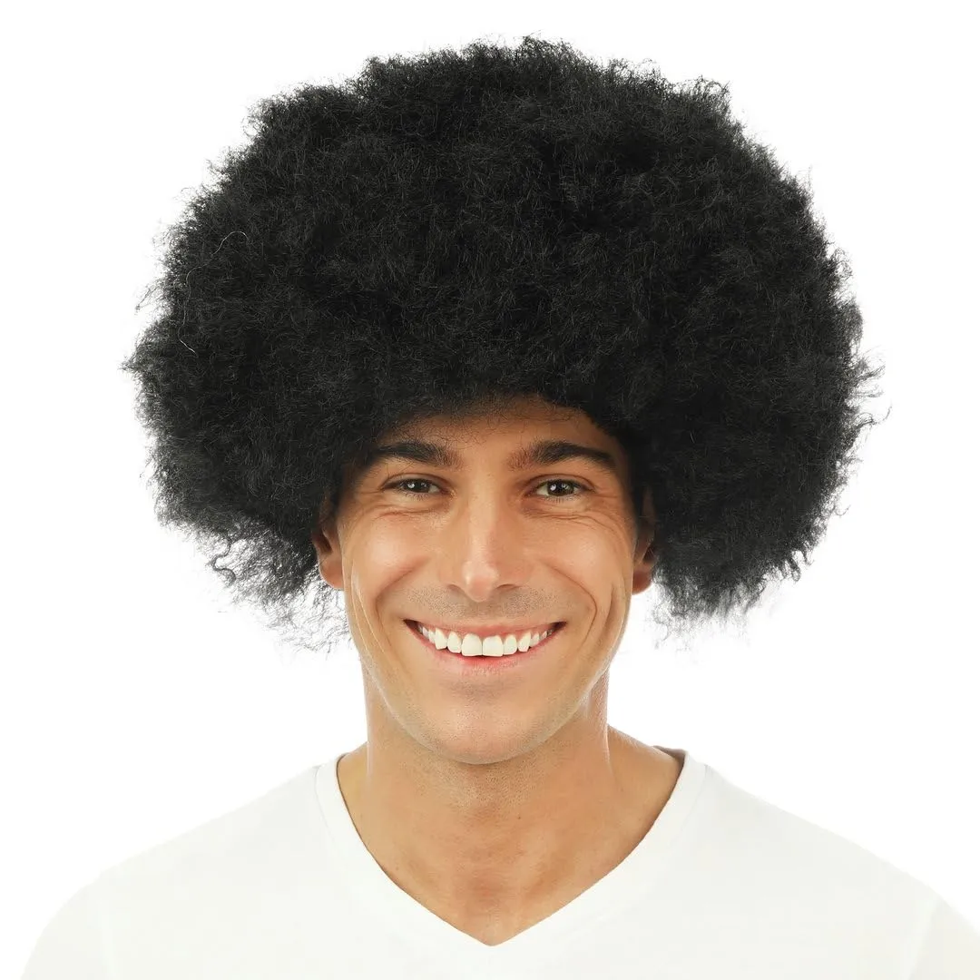 P'tit Clown Willy Afro parrucca verde riccia