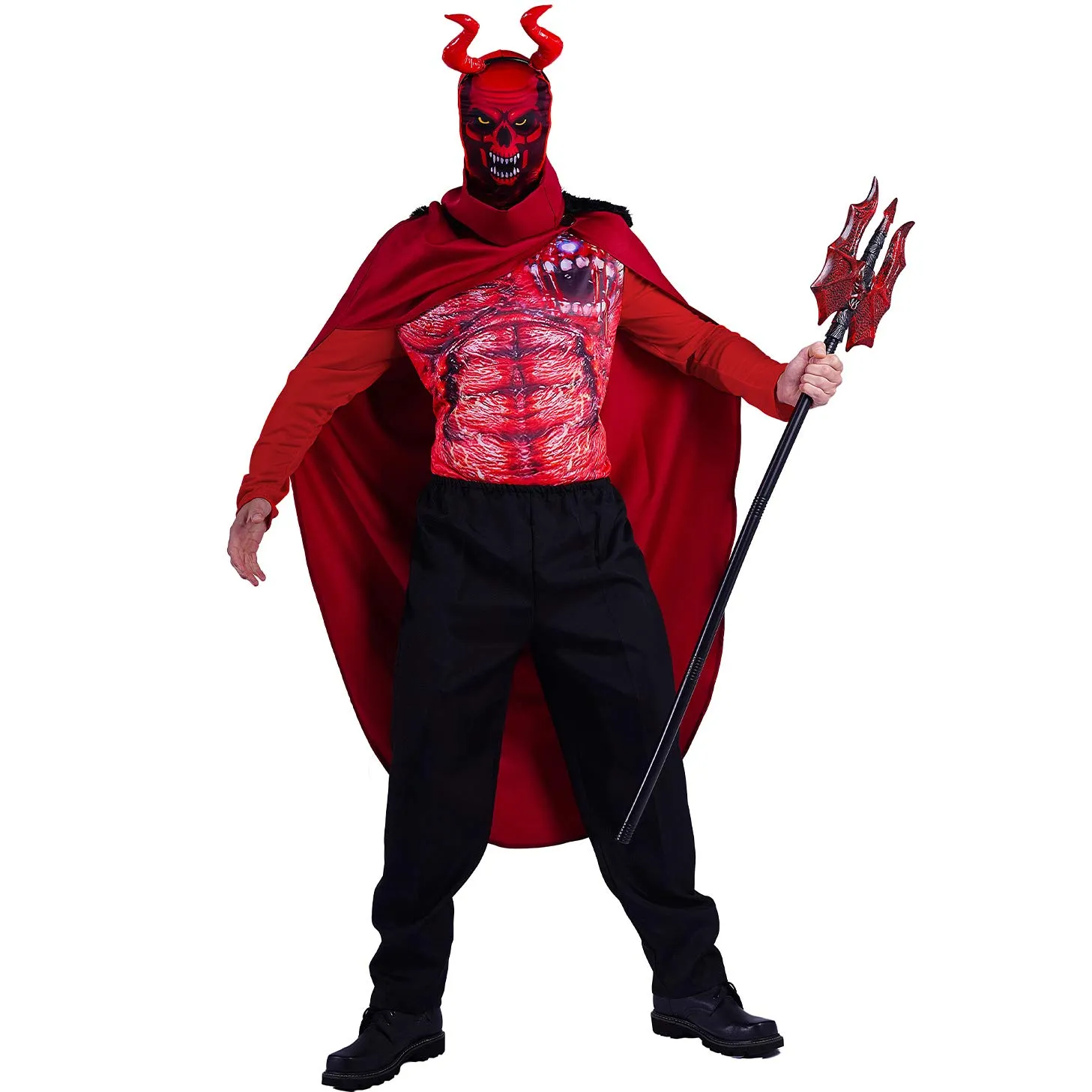 SEA HARE Diavolo Rosso costume uomo con mantello